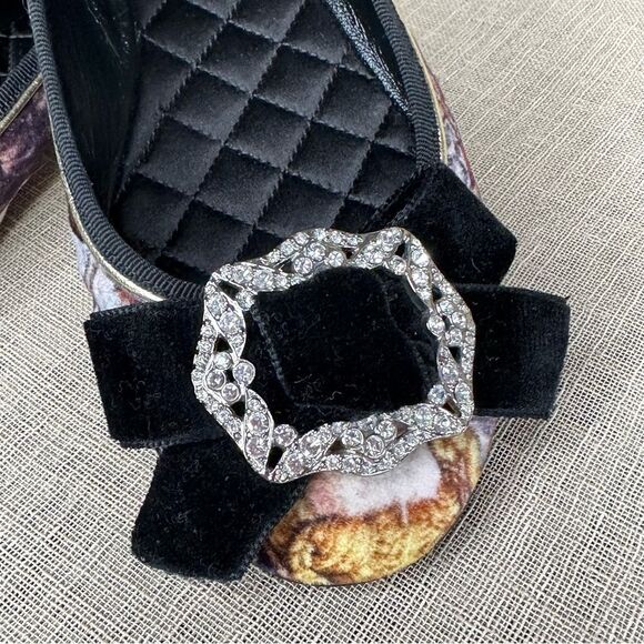 D & G Baroque Bejeweled Flats - Picture 7 of 13